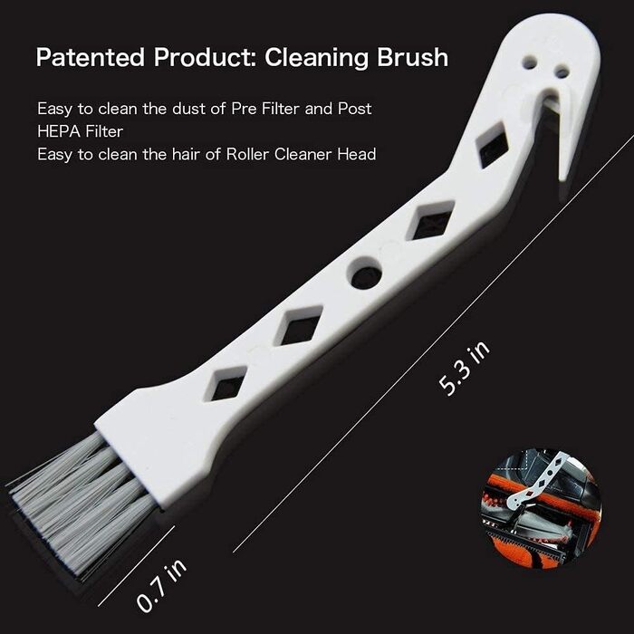 Фільтри для пилососа Dyson V7, V8, V8+ Wolfish (3+3+1) - комплект, замінник 965661-01, 967478-01