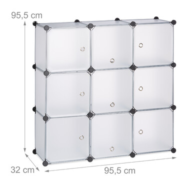 Relaxdays Door Shelving System