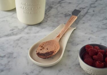 Mason Cash Innovative Kitchen Spoon Rest, Ceramic, 11 x 25 x 3 cm, 2008.190, Beige
