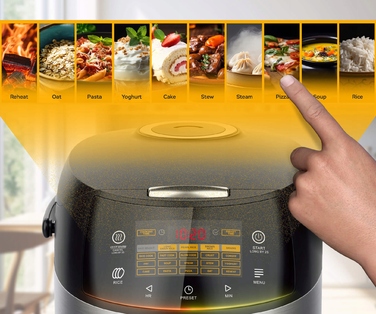 Мультиварка TurboTronic 5 л, 860 Вт, 18 програм, відкладений старт