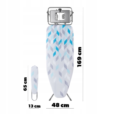 Прасувальна дошка стандартна з рукавом Kadax, 130 см x 48 см