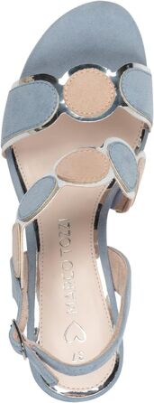 Сандалі жіночі MARCO TOZZI Feel Me Vegan (36 EU, Polar Comb) - літні, з м'якою устілкою