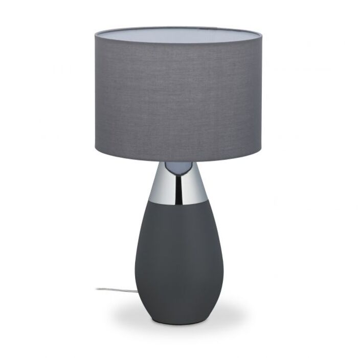 Приліжковий світильник Relaxdays Touch oval XL