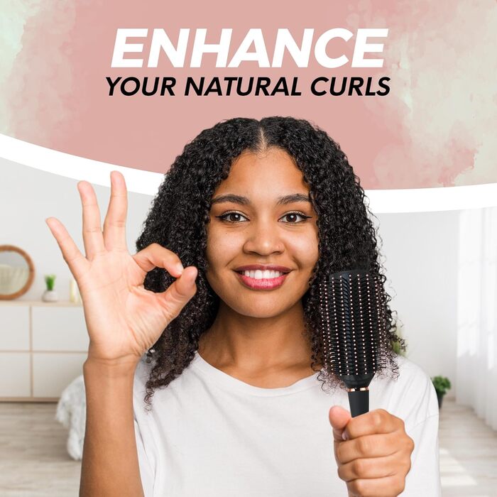 Набір гребінця та щітки для волосся Lily England: без заплутування, для кучерявого та гладкого волосся