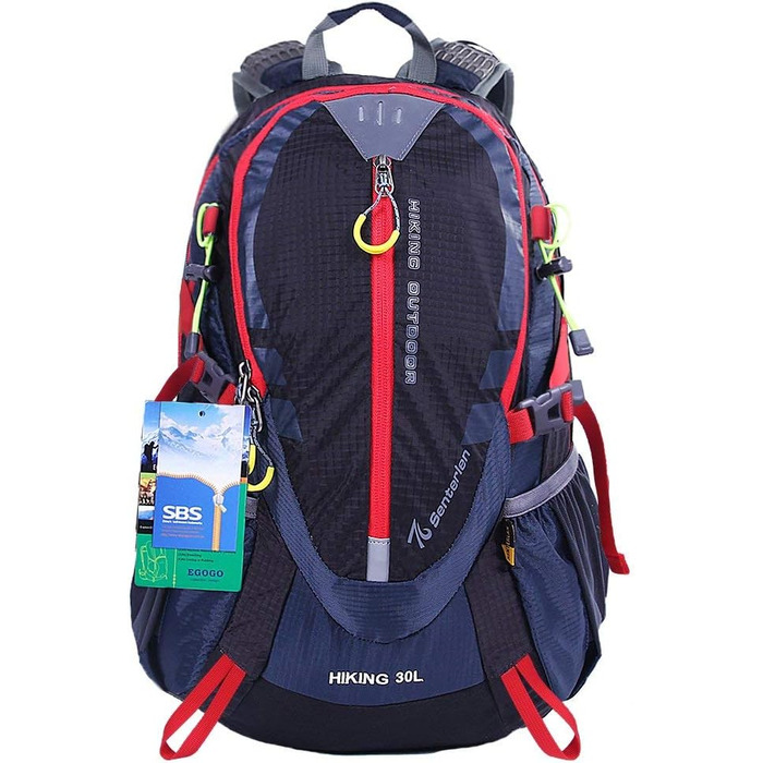 EGOGO 30L Waterproof Hiking Backpack Camping Backpack with Rain Cover Running Cycling Outdoor S2310