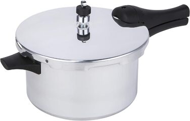 Prestige - Slim and simple - Pressure cooker 4 l - induction-compatible - Aluminium - Silver 4 Liters / 6.8 kg Aluminium