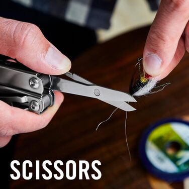 Leatherman Wingman Multi-Tool - 14 Tools for Every Situation - Stainless Steel, with Nylon Holster