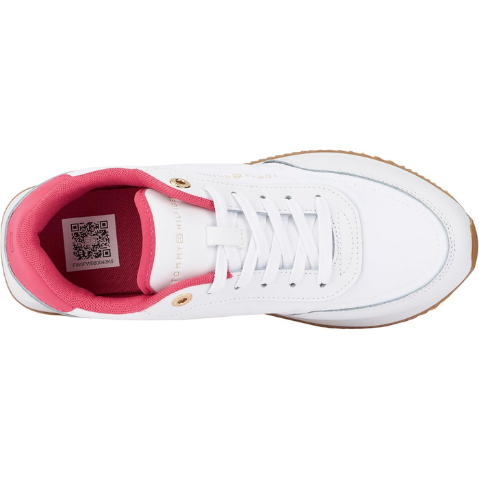 Кросівки Tommy Hilfiger для жінок, білі, 36 EU, Heritage Pink