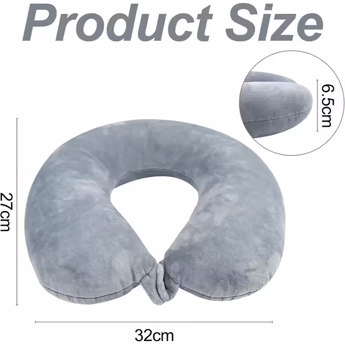 Traxenta neck pillow, U-shaped travel pillow, neck support, airplane pillow, travel pillow, neck pillow for travel, flight pillow, neck pillow, neck cushions, neck pillow ideal for camping, travel