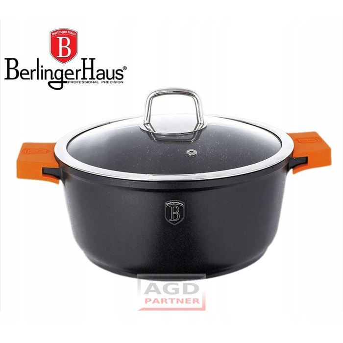 Каструля традиційна Berlinger Haus Granit Diamond, 2,2 л