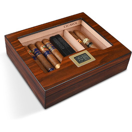 Вологозберігаючий вологомір для сигар ручної роботи на 25-35 сигар - ідеальний подарунок для чоловіків