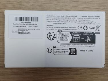 Power Bank Magsafe 5000mAh 22.5W з USB-C, бездротова зарядка, для iPhone 16/15/14/13/12, сірий