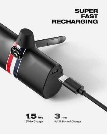 Power Bank VIYISI 5000mAh 20W PD з бездротовою зарядкою та LED-дисплеєм, для iPhone 14/12/11/X/8 та інших, білий/чорний