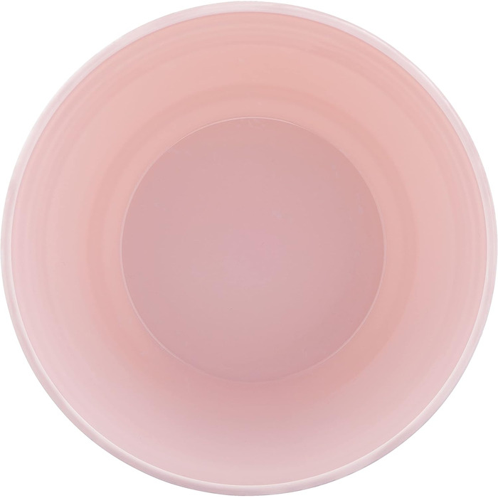 Emsa K32517 Prep&Bake Plastic Mixing Bowl 1.7 L | with a preserving lid for refrigerator storage | non-slip base | perfect stability when mixing | dishwasher safe | Pink