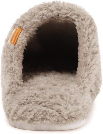 Домашні тапочки Dokela для жінок та чоловіків, м'які, з піною пам'яті, з штучним хутром, зручні, антиковзаючі, для дому, спальні (46/47 EU, Хакі)