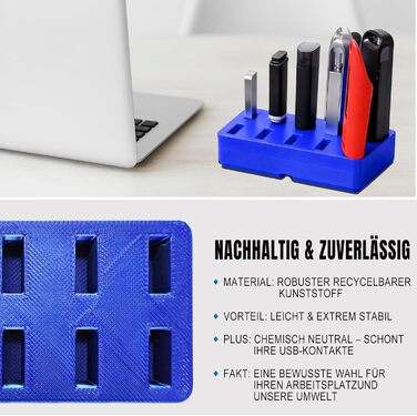 Органайзер для USB-накопичувачів TATMOHIK: сумка для 10 USB-флеш-накопичувачів, аксесуари для зберігання