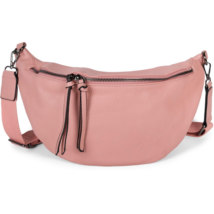 Сумка жіноча styleBREAKER наплечна велика напівмісяць крос-боді Altrose 37x17 см з регульованим ремінцем та двостороннім замком