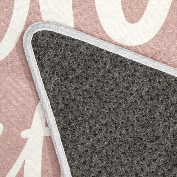 Дитячий килим Paco Home для хлопчика та дівчинки 160x230 см, 3D дизайн, пастельні кольори (Гори, Хмари, Зірки), рожевий