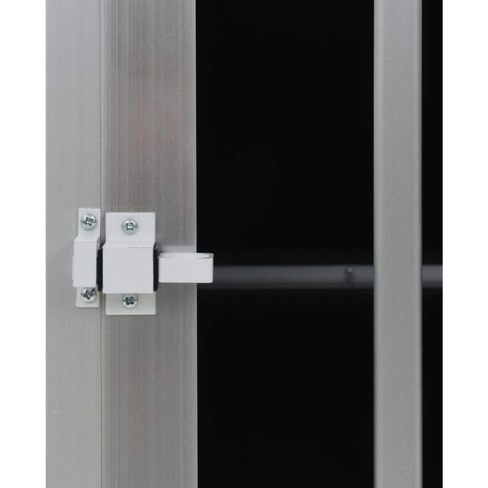 Транспортна переноска для собак у машину, клітка-переноска для собак, переноска для собак у машину з однією дверцятами з алюмінію та MDF, 54 x 69 x 50 см (Ш x Г x В), срібна