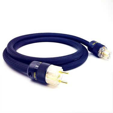 Аудіокабель живлення WAudio 10AWG Hi-Fi Standard EU (Schuko - IEC), 1м