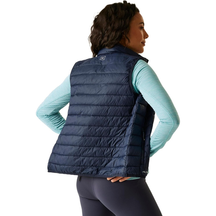 Жіноча тепла жилетка Regatta Hillpack II 36 Navy - водонепроникна жилетка для активного відпочинку