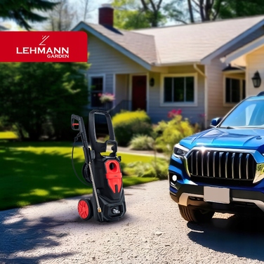 Мийка високого тиску Lehmann 350 bar, 3000 Вт, латунний насос, шланг 12 м