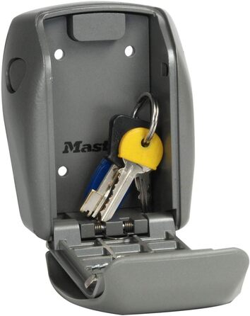 Сейф для ключів Master Lock з додатковою безпекою, настінний, для зовнішнього використання, 13.2 x 10.5 x 4.6 см