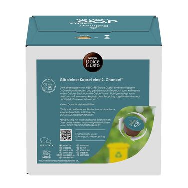 Кавові капсули NESCAFÉ Dolce Gusto DALLMAYR Crema d'Oro, 160 г (3 упаковки по 16 капсул)