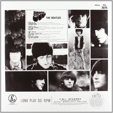 The Beatles Rubber Soul - Вінілова платівка LP (оригінал)