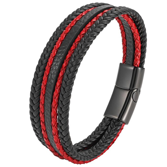 Чоловічий шкіряний браслет ручної роботи, чорний, коричневий, синій, 21 см, шкіряний браслет для чоловіків, подарунок, ювелірні вироби, подарунок на День батька