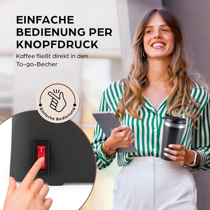 Еспресо-машина Barista Siebträger Slim: нержавіюча сталь, 20-барна помпу, термоблок, об'єм 800 мл, підігрівач чашок, чорно-срібна