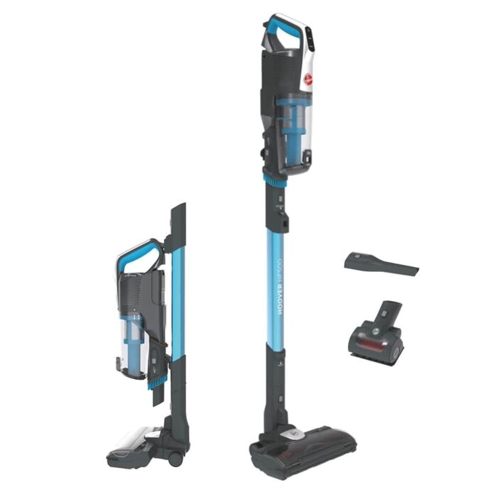 Бездротовий пилосос Hoover H-Free 500 Pets: потужний, без мішка, для видалення шерсті тварин, LED, паркування, 30 хв роботи