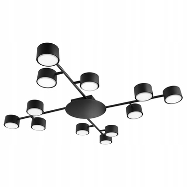 Підвісна стельова LED-лампа LEDLUX на 12 точок світла (патрони GX53)