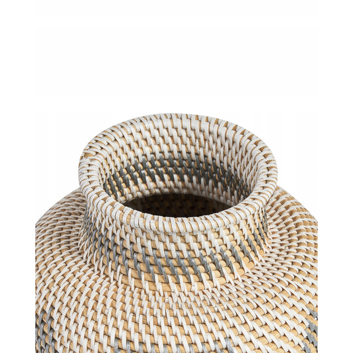 Ваза Beliani з пластику, 24 x 22 см