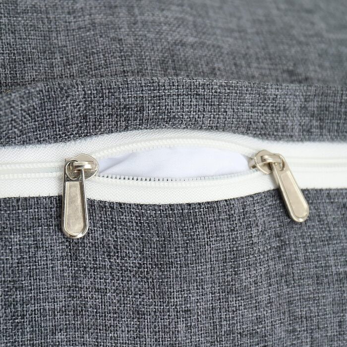 Підголовник для спини Johnear: трикутна подушка для ліжка, дивана, читання (сірий, 45x20x35 см)