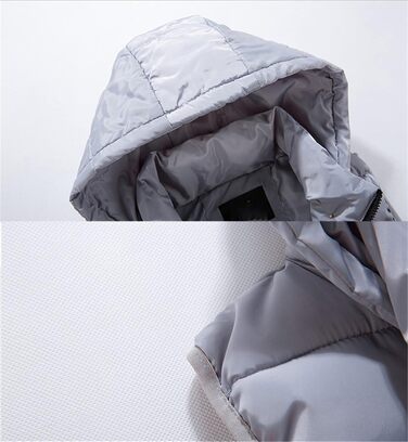 Чоловіча степкова жилетка GIBZ з капюшоном, без рукавів, для спорту та відпочинку, чорна, розмір XXL