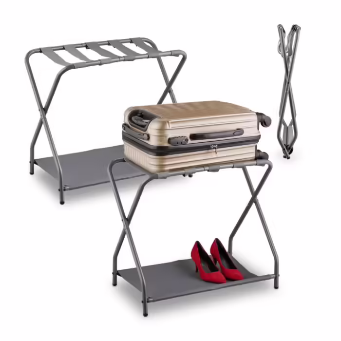 Relaxdays Folding Metal Suit Stand