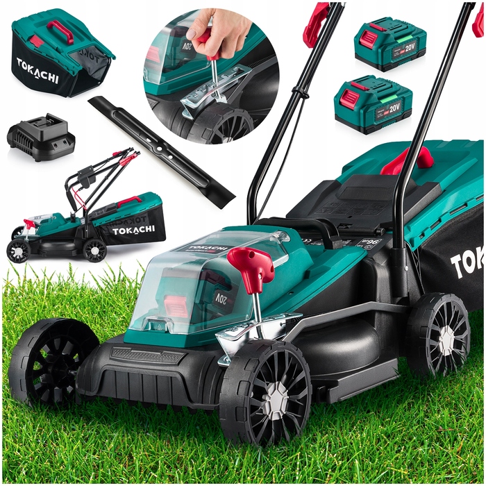 Акумуляторна газонокосарка Tokachi, 33 см