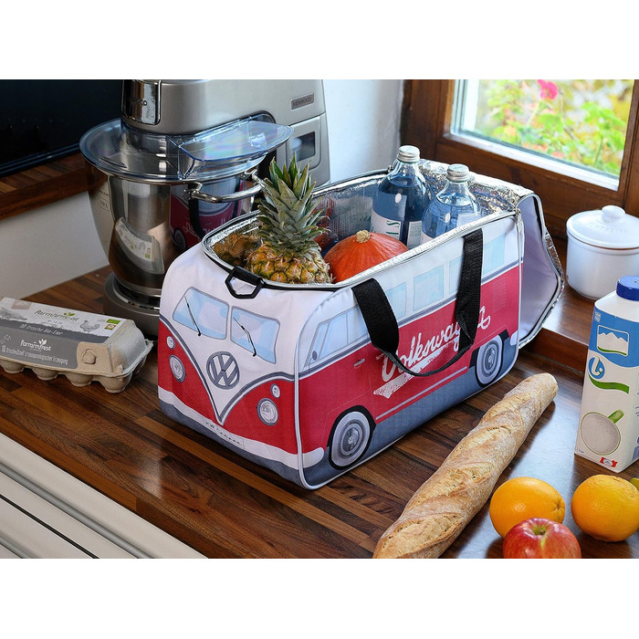 VW Collection - Volkswagen Hippie Bus T1 Camper Van Cooler Bag 25L