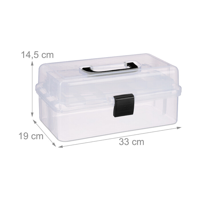 Relaxdays Storage Box with 9 Compartments