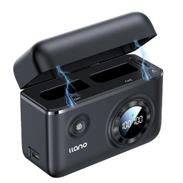 Зарядний пристрій EN-EL14 / EN-EL14a для Nikon (18W, 2 USB-C) з розумним дисплеєм, сумісний з Nikon D3200, D3500, D3100, D3300, D3400, D5600, D5100, D5200, D5300, D5500, DF, Coolpix P7000, P7100, P7700, P7800