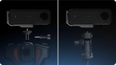 Кріплення Insta360 4 для вертикальної та горизонтальної зйомки