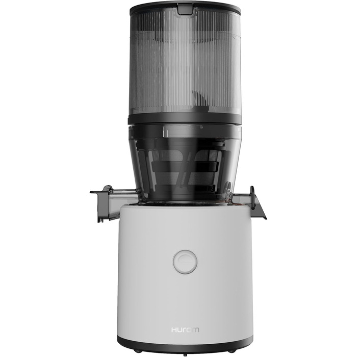 Соковижималка Hurom H320N для овочів та фруктів, електрична холодного віджиму, біла, 2 л, 200 Вт, без BPA, тиха, легка у чищенні