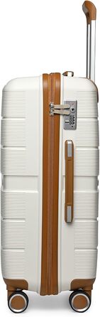 Чемодан British Traveller Mittelgroß: міцний валіза на 8 колесах з TSA-замком (66 x 43.3 x 28.5 см)