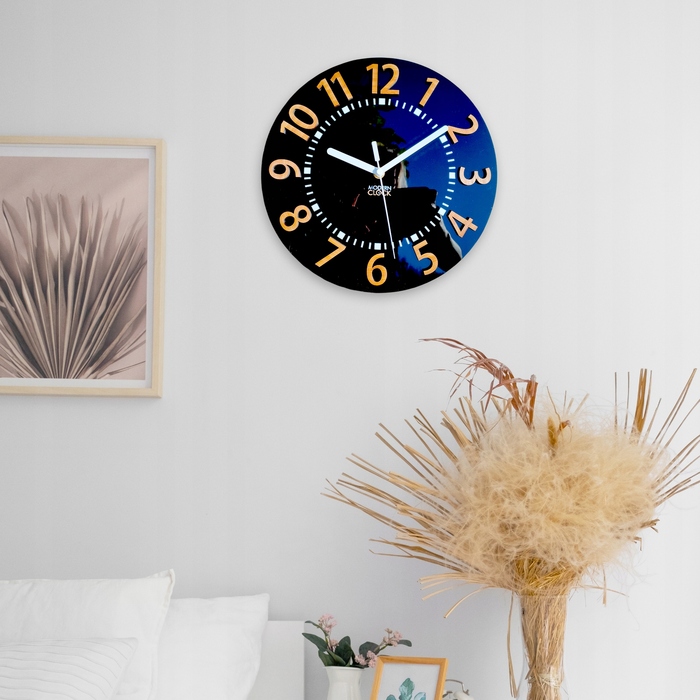 Настінний годинник ModernClock багатоколірний, 28 см