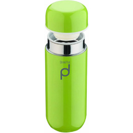 Pioneer Stainless Steel Insulated Drink Bottle - 200ml Double Wall Thermos Food Container - Keeps Hot 6h, Cold 24h - Leakproof, BPA-Free - Green