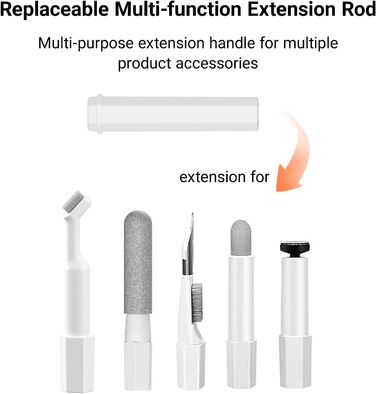 Набір для чищення екрану ноутбука, клавіатури, 20-в-1, Airpod, багатофункціональний, для комп'ютерів, камер