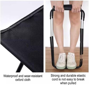 Складаний туристичний стільчик для кемпінгу та відпочинку на природі. Зручний, портативний, з сумкою для зберігання. Ідеально для пляжу, саду, балкону та подорожей. Розмір: великий (X-Large)