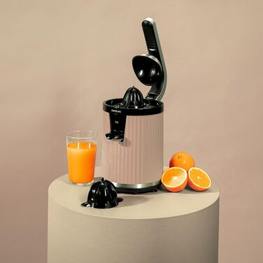 Електрична соковитискачка для цитрусових Cecotec Xqueeze RetroJuice 600 Green - 600 Вт, нержавіючий фільтр, захист від бризок