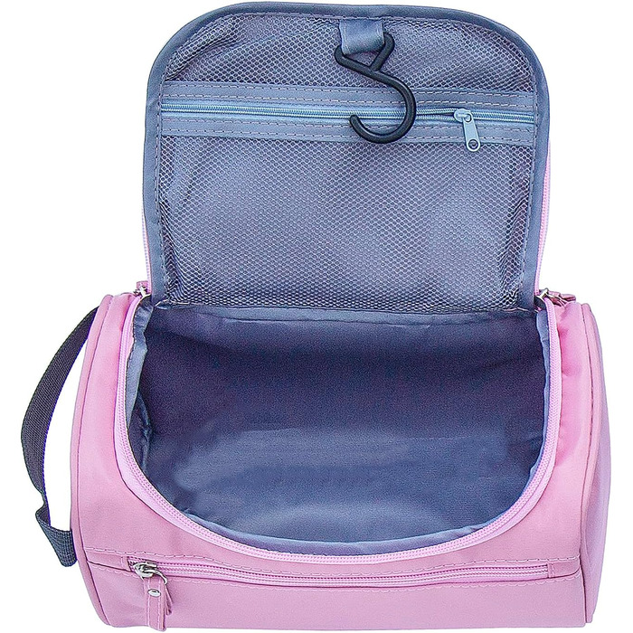 Косметичка для подорожей - універсальна косметичка для чоловіків та жінок, сумочка для гігієнічних засобів, рожева